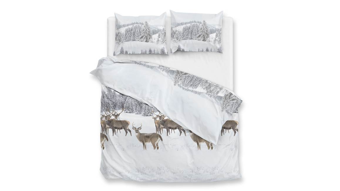 Zohome Cervo housse de couette en flanelle