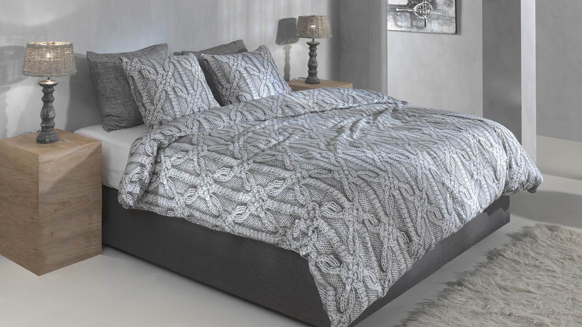 Zohome Corda housse de couette en flanelle