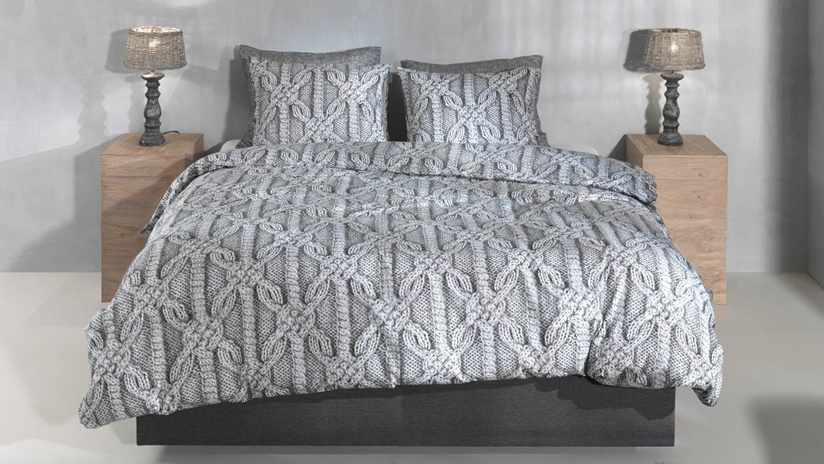 Zohome Corda housse de couette en flanelle