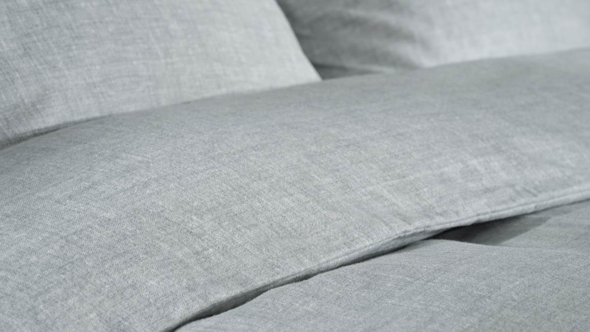 Zohome Flanello di Lino housse de couette en flanelle