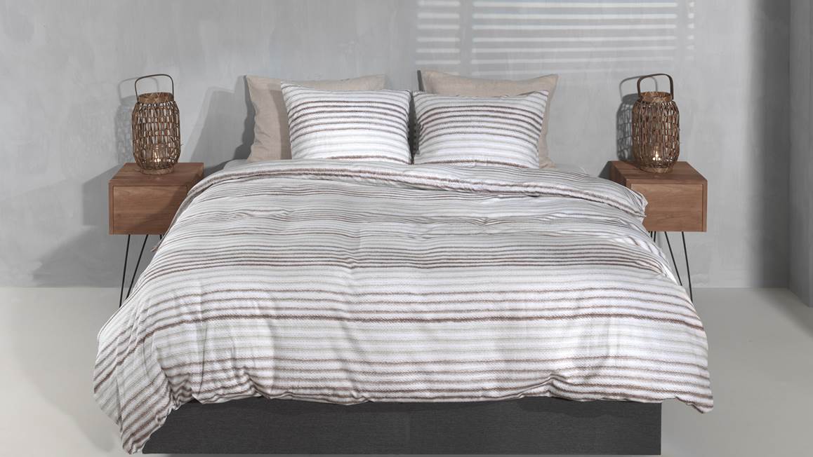 Zohome Pia housse de couette en flanelle