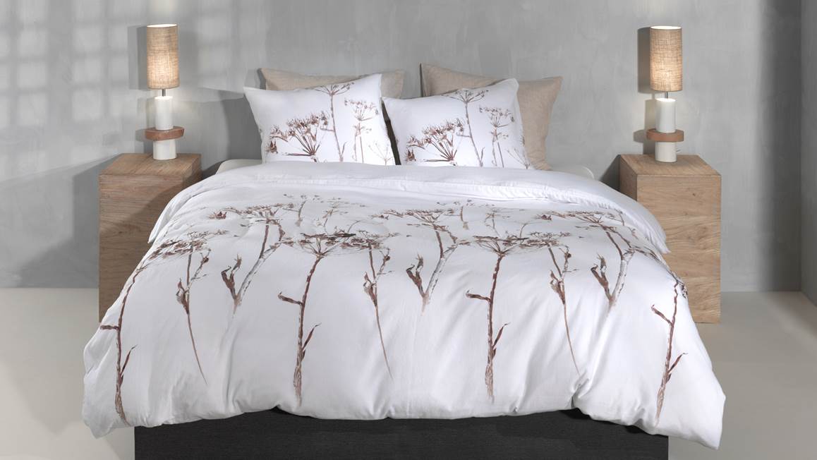 Zohome Rami housse de couette en flanelle