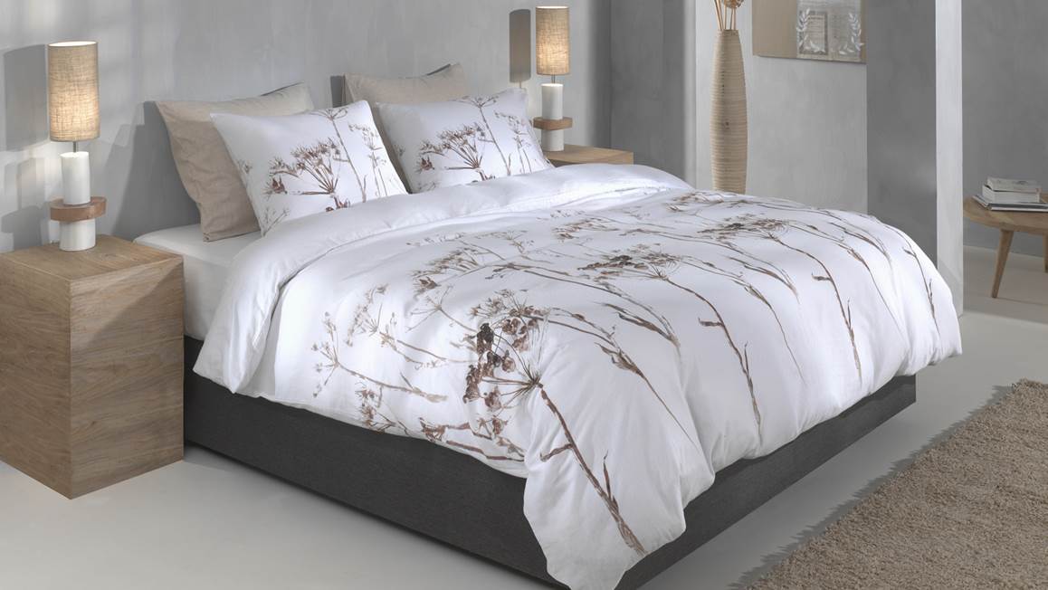 Zohome Rami housse de couette en flanelle