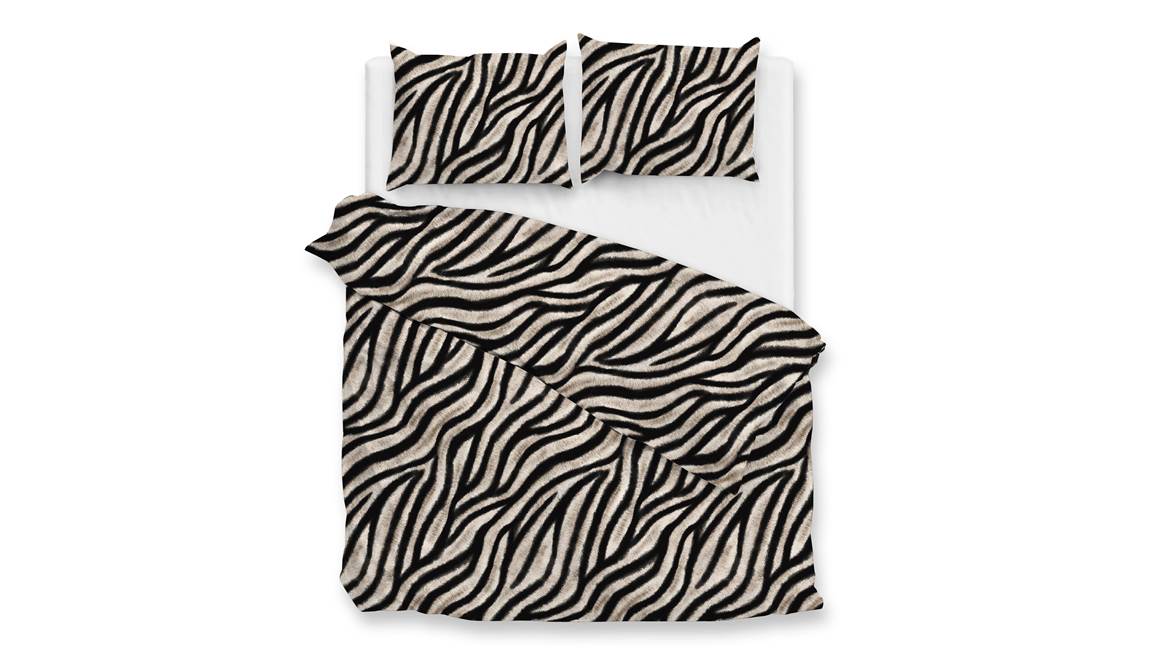 Zohome Zebrato housse de couette en flanelle