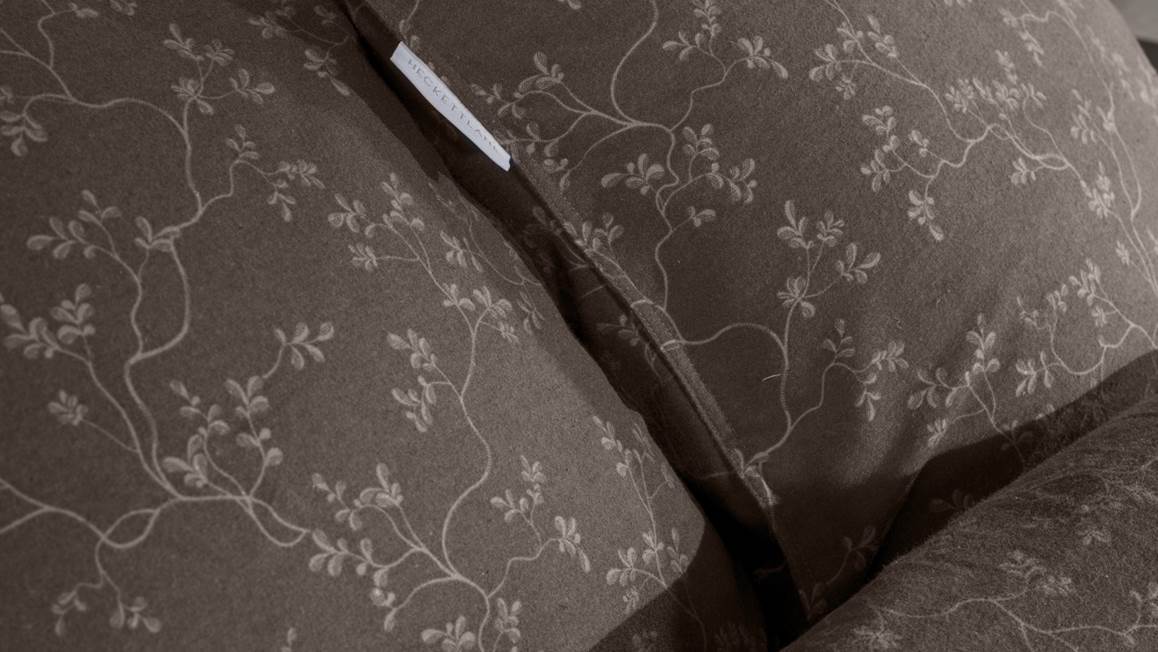 Heckettlane Alloro housse de couette en flanelle