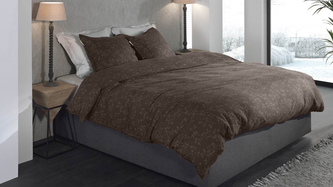 Heckettlane Alloro housse de couette en flanelle
