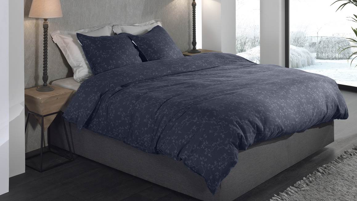 Heckettlane Alloro housse de couette en flanelle