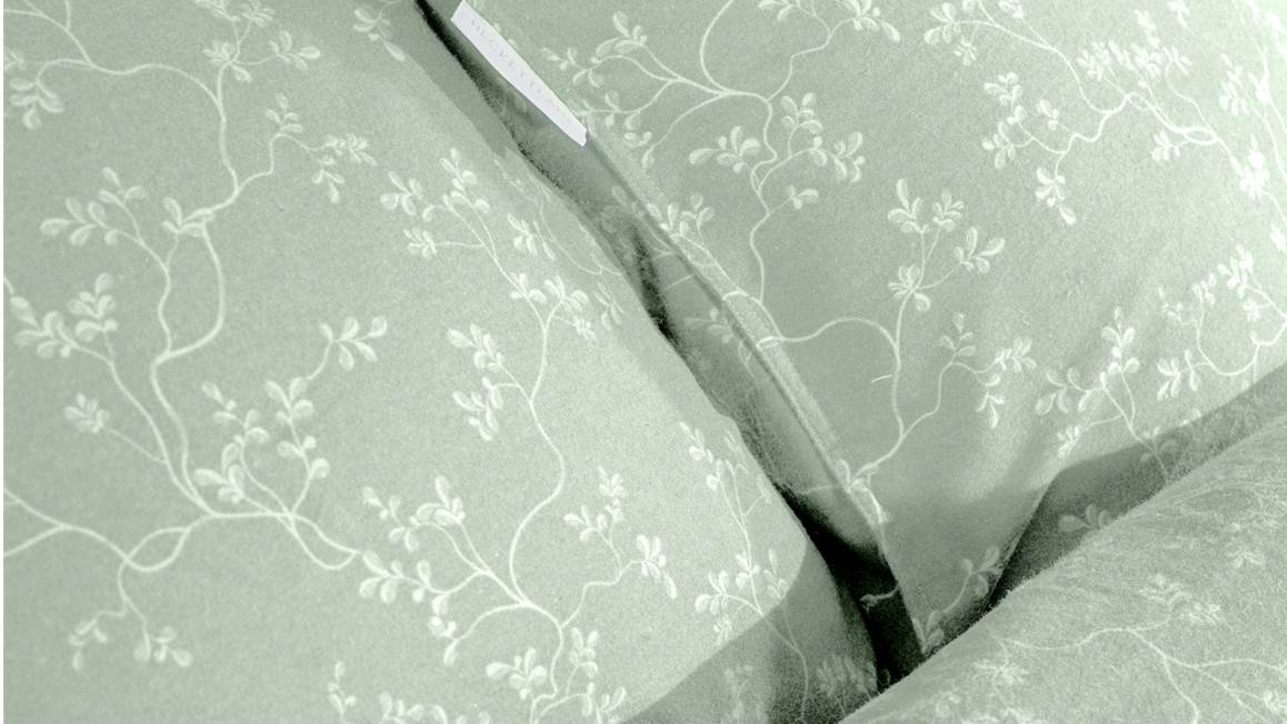 Heckettlane Alloro housse de couette en flanelle