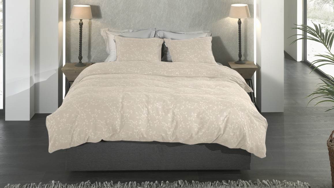 Heckettlane Alloro housse de couette en flanelle