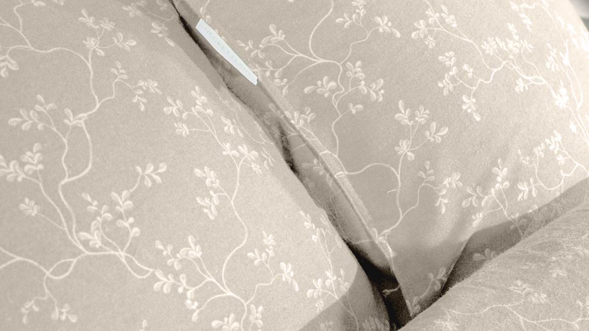 Heckettlane Alloro housse de couette en flanelle