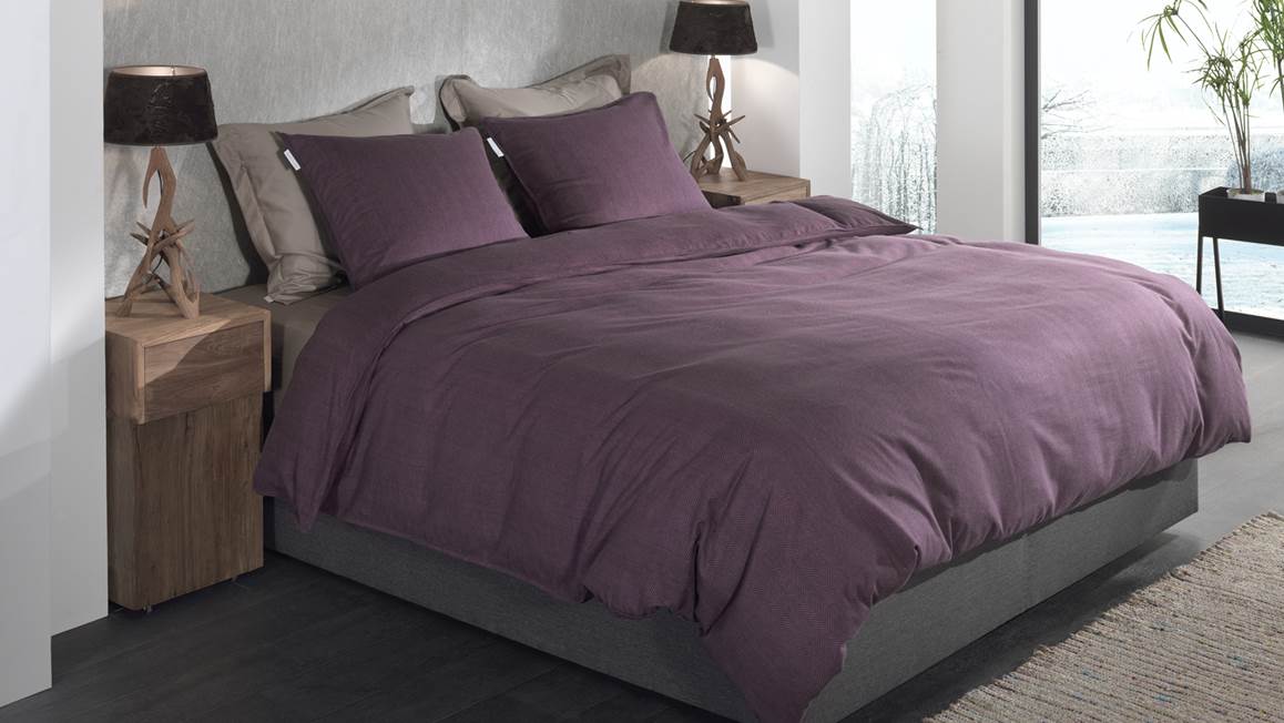 Heckettlane Spina housse de couette en flanelle
