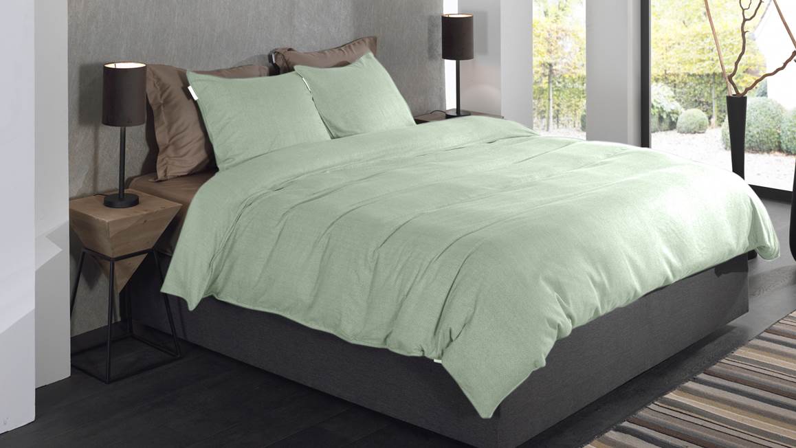 Heckettlane Spina housse de couette en flanelle