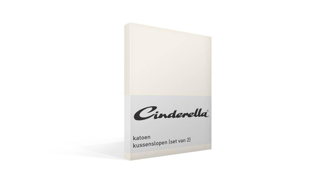 Cinderella taies d’oreiller Coton 57 fils (lot de 2)