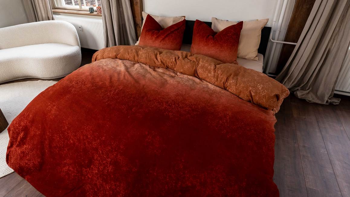 Kayori Gassho housse de couette en flanelle 