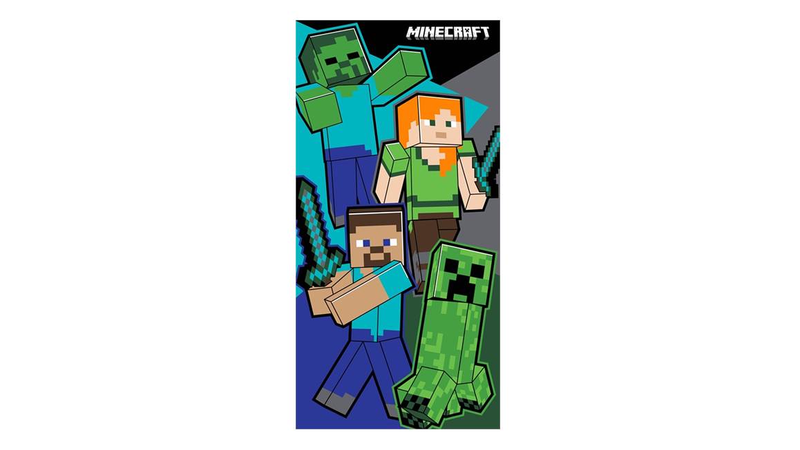 Minecraft serviette de plage