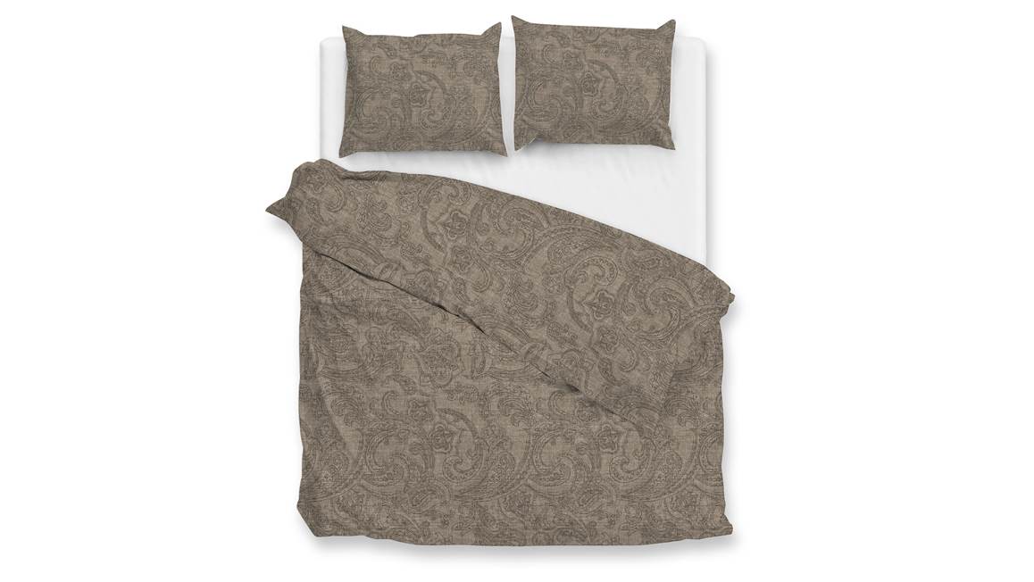Zohome Paisley di Lino housse de couette