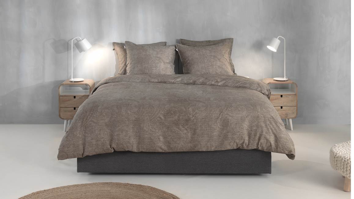 Zohome Paisley di Lino housse de couette