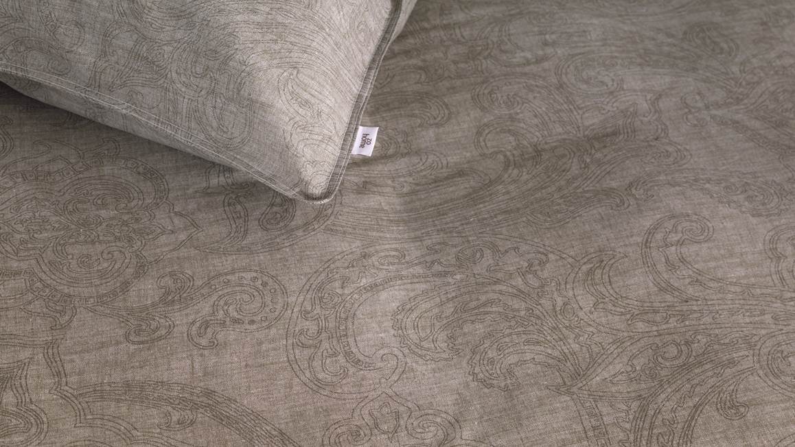 Zohome Paisley di Lino housse de couette