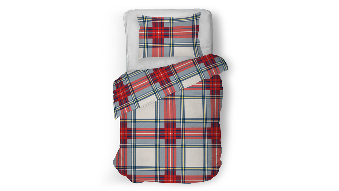 Snoozing Elies housse de couette en flanelle