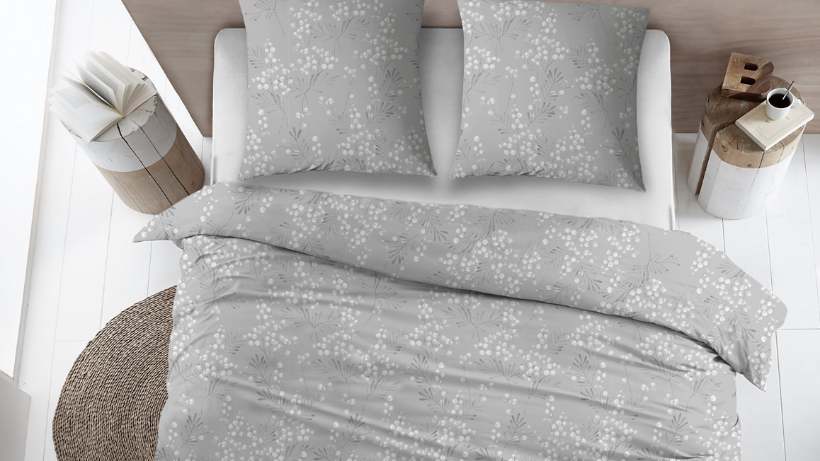 Snoozing Erica housse de couette en flanelle