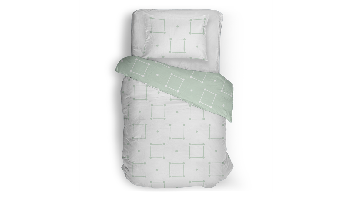 Snoozing Gemma housse de couette en flanelle