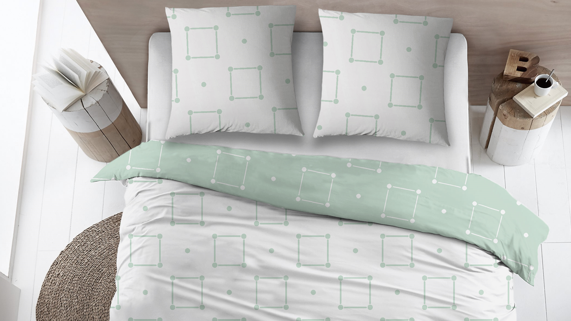 Snoozing Gemma housse de couette en flanelle