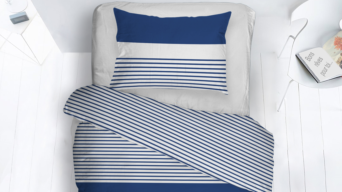 Snoozing Gerda housse de couette en flanelle