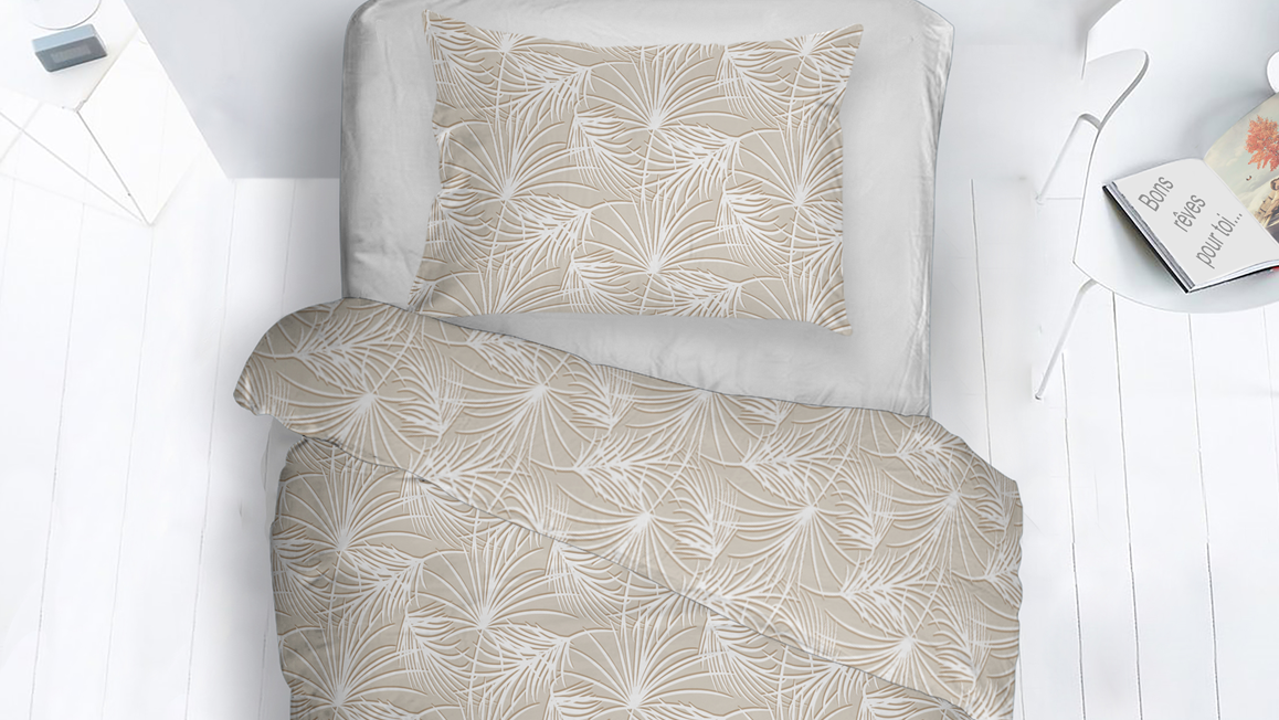 Snoozing Gigi housse de couette en flanelle