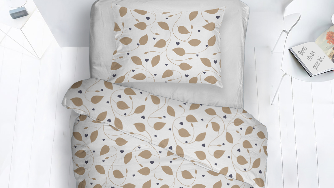 Snoozing Gisele housse de couette en flanelle