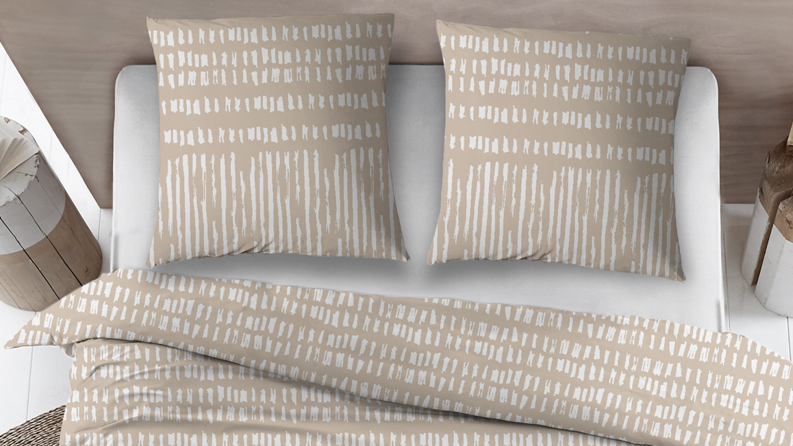 Snoozing Gita housse de couette en flanelle