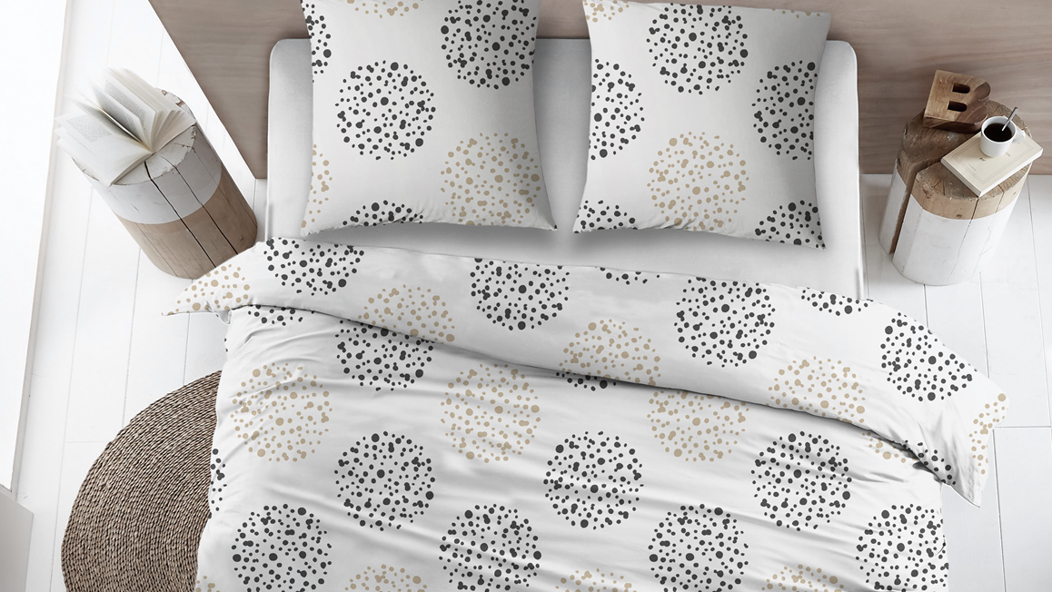 Snoozing Gudrun housse de couette en flanelle
