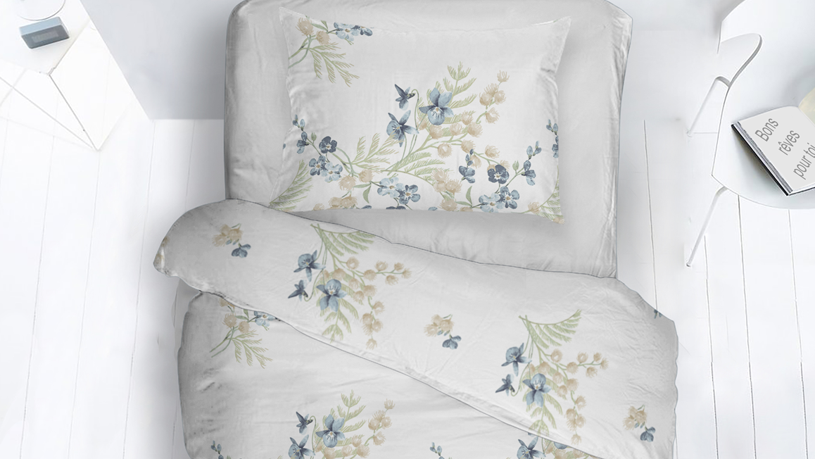 Snoozing Gwenny housse de couette en flanelle