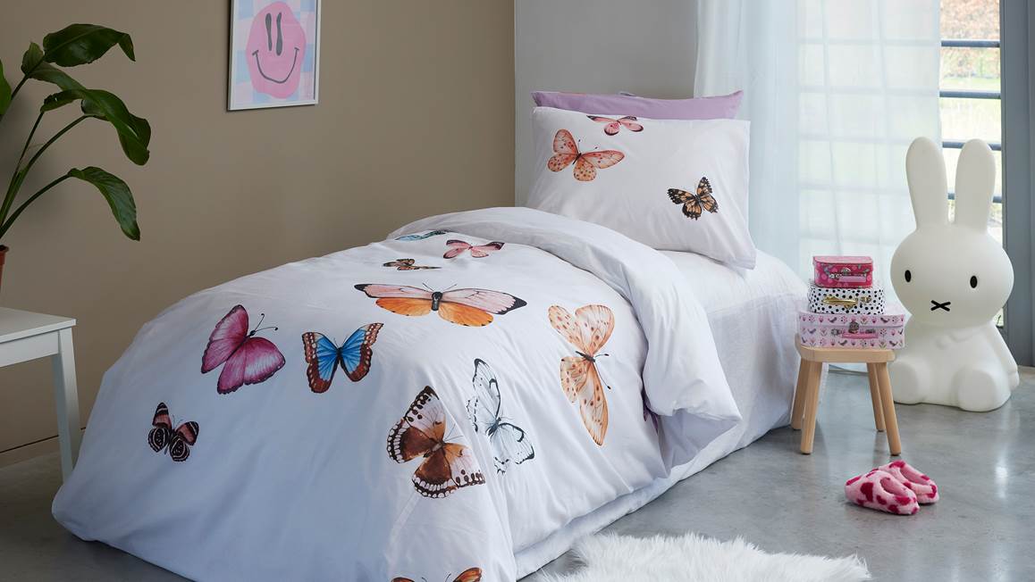 Snoozing Susanna housse de couette en flanelle