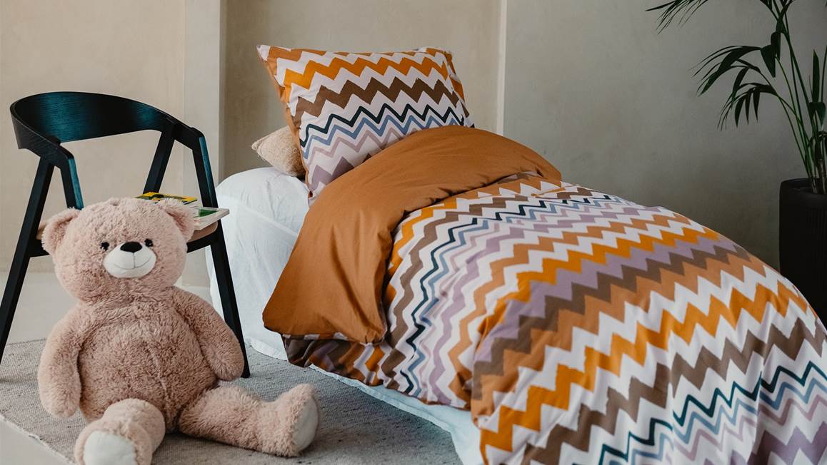 Snoozing Timur housse de couette en flanelle