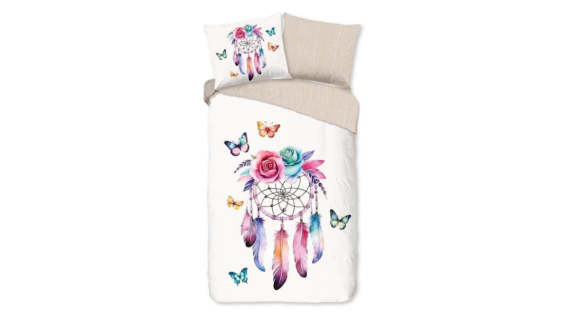 Good Morning Catchy housse de couette en flanelle