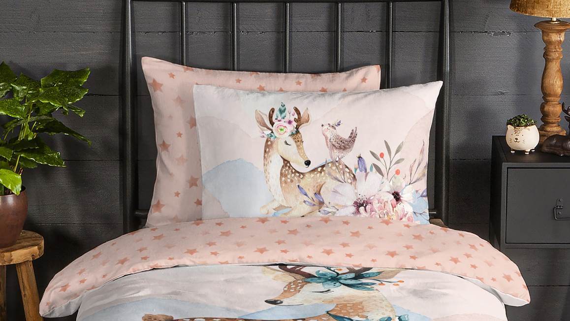 Good Morning Josy housse de couette en flanelle