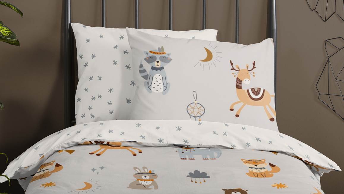 Good Morning Woody housse de couette
