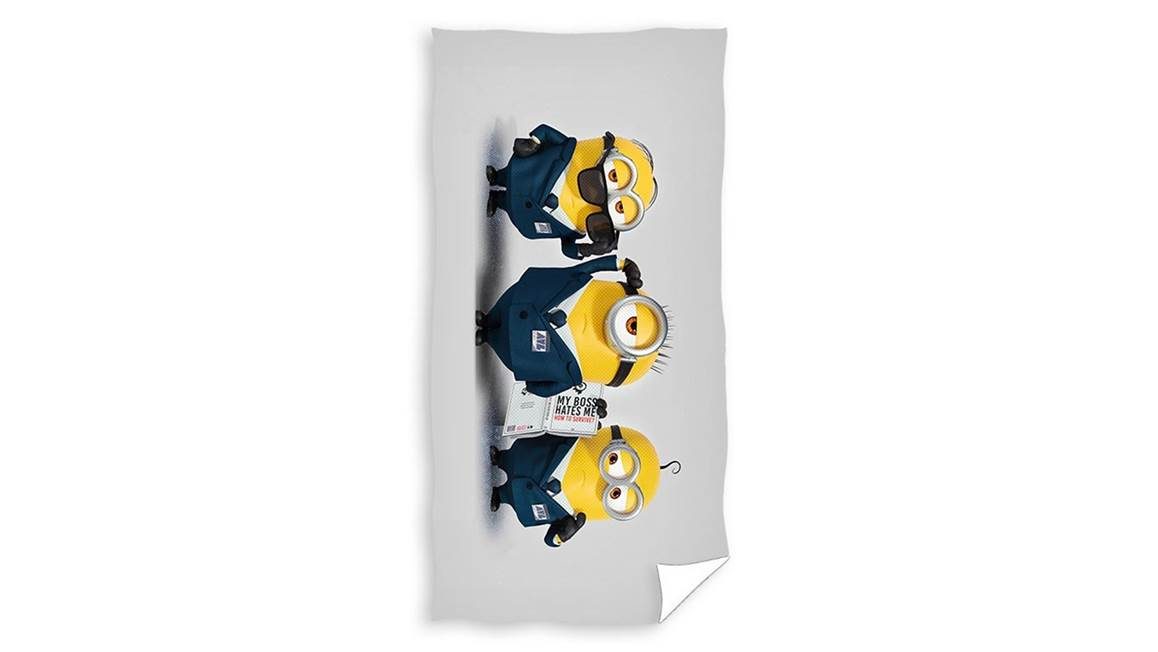 Minions serviette de plage