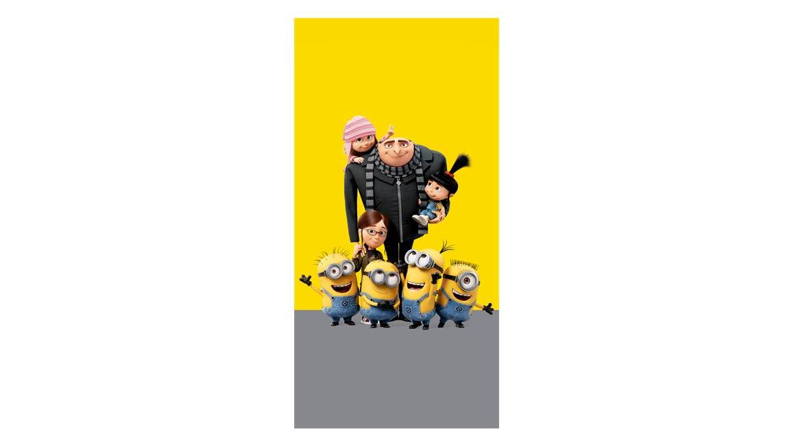Minions serviette de plage