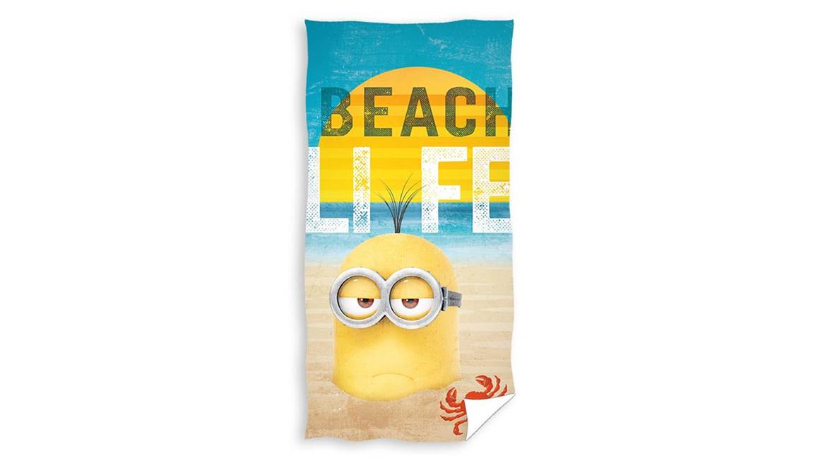 Minions serviette de plage