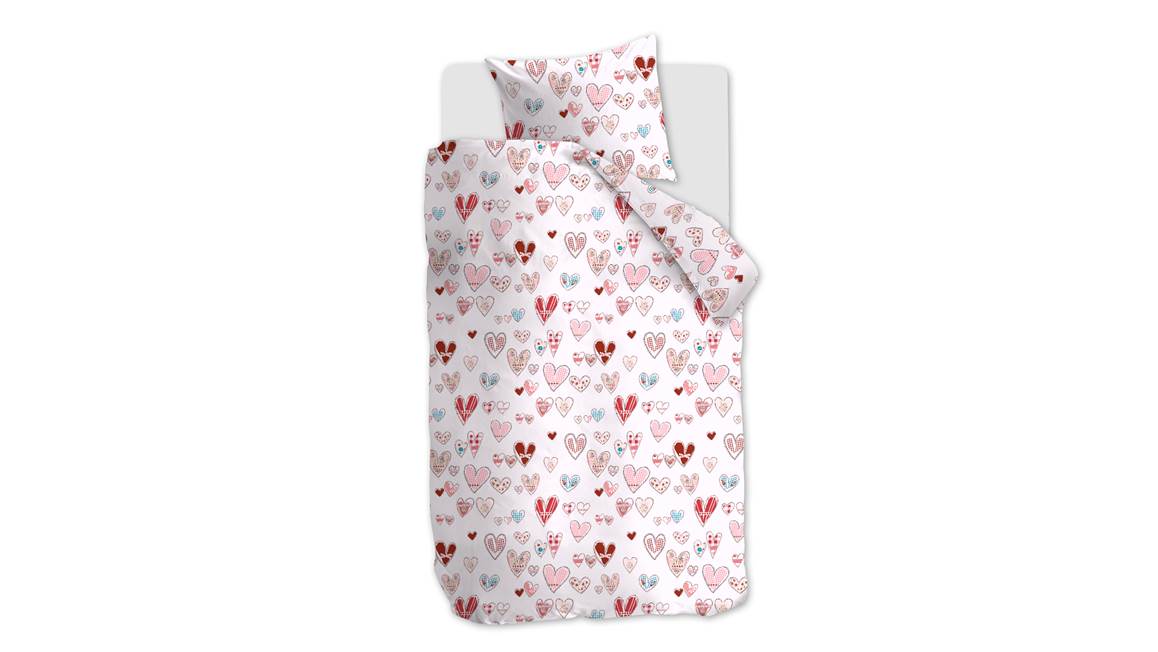 Beddinghouse Kids Sweethearts housse de couette en flanelle