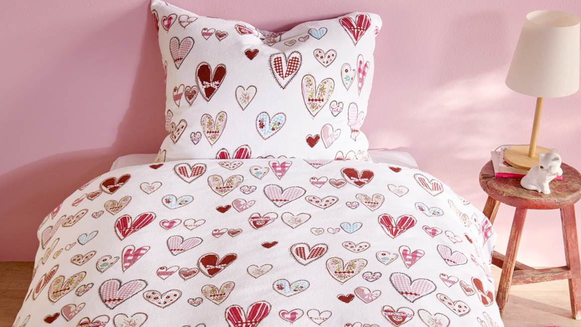 Beddinghouse Kids Sweethearts housse de couette en flanelle