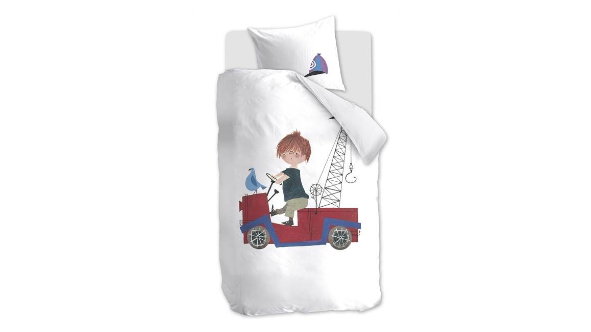 Fiep Amsterdam Rondjes Rijden housse de couette