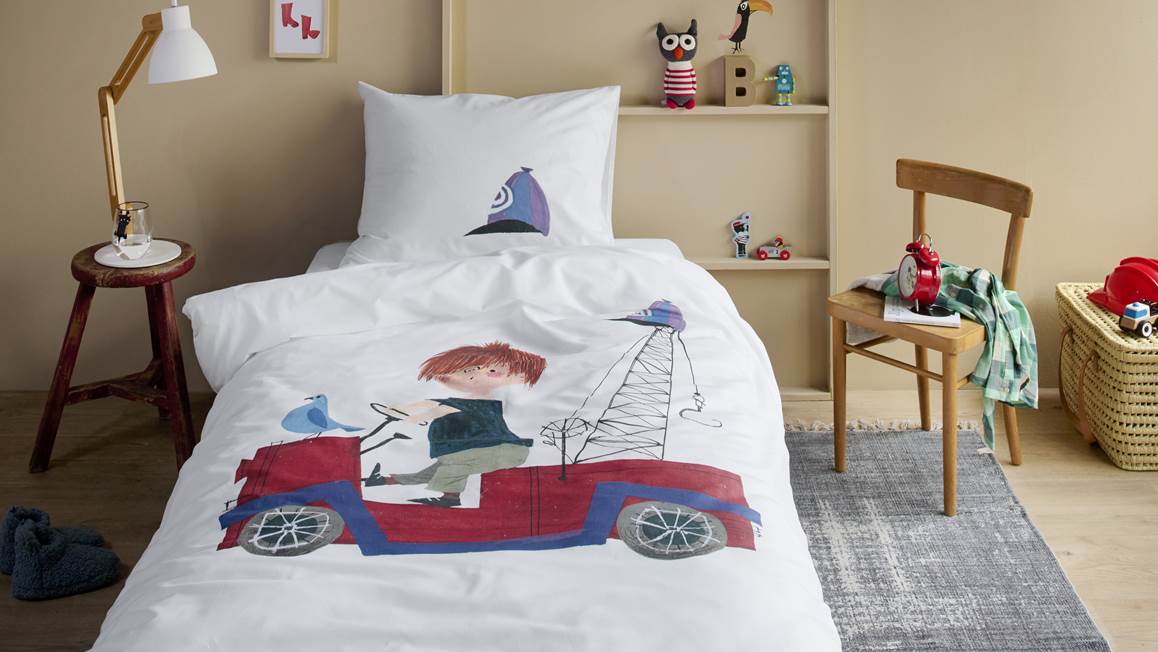 Fiep Amsterdam Rondjes Rijden housse de couette