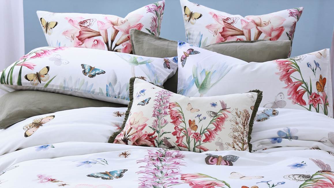 M.M Linen Fleur housse de couette 