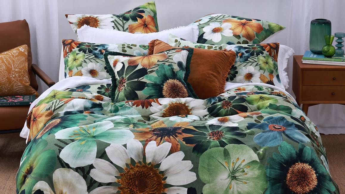 M.M Linen Flowerfield housse de couette 