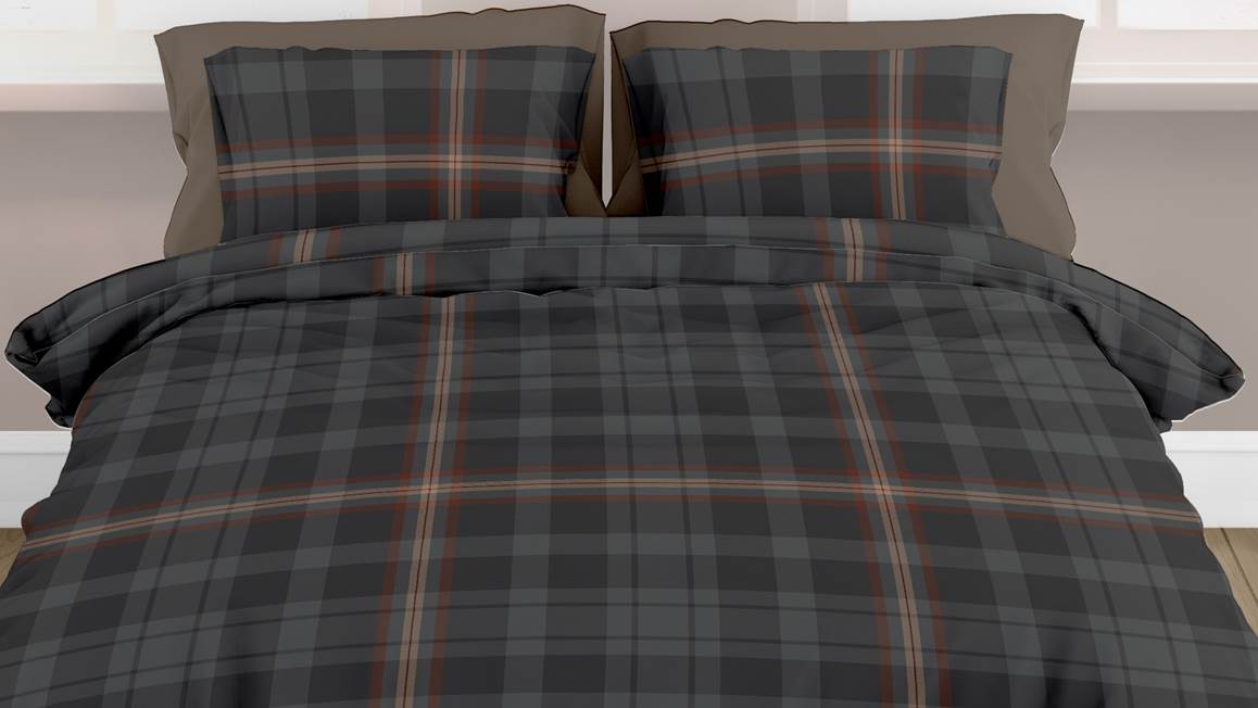 Romanette Bariloche housse de couette en flanelle