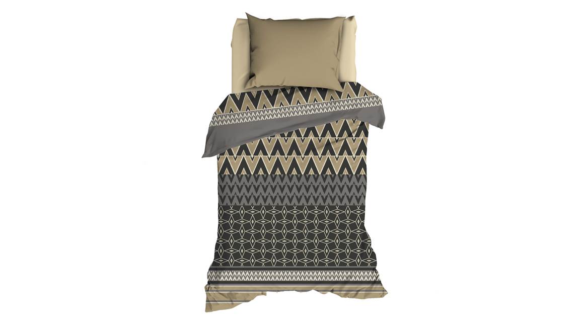 Romanette Chamonix housse de couette en flanelle