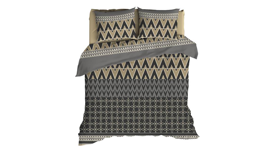 Romanette Chamonix housse de couette en flanelle