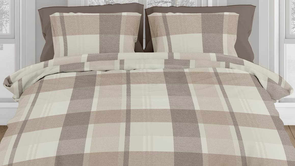 Romanette Falcon housse de couette en flanelle